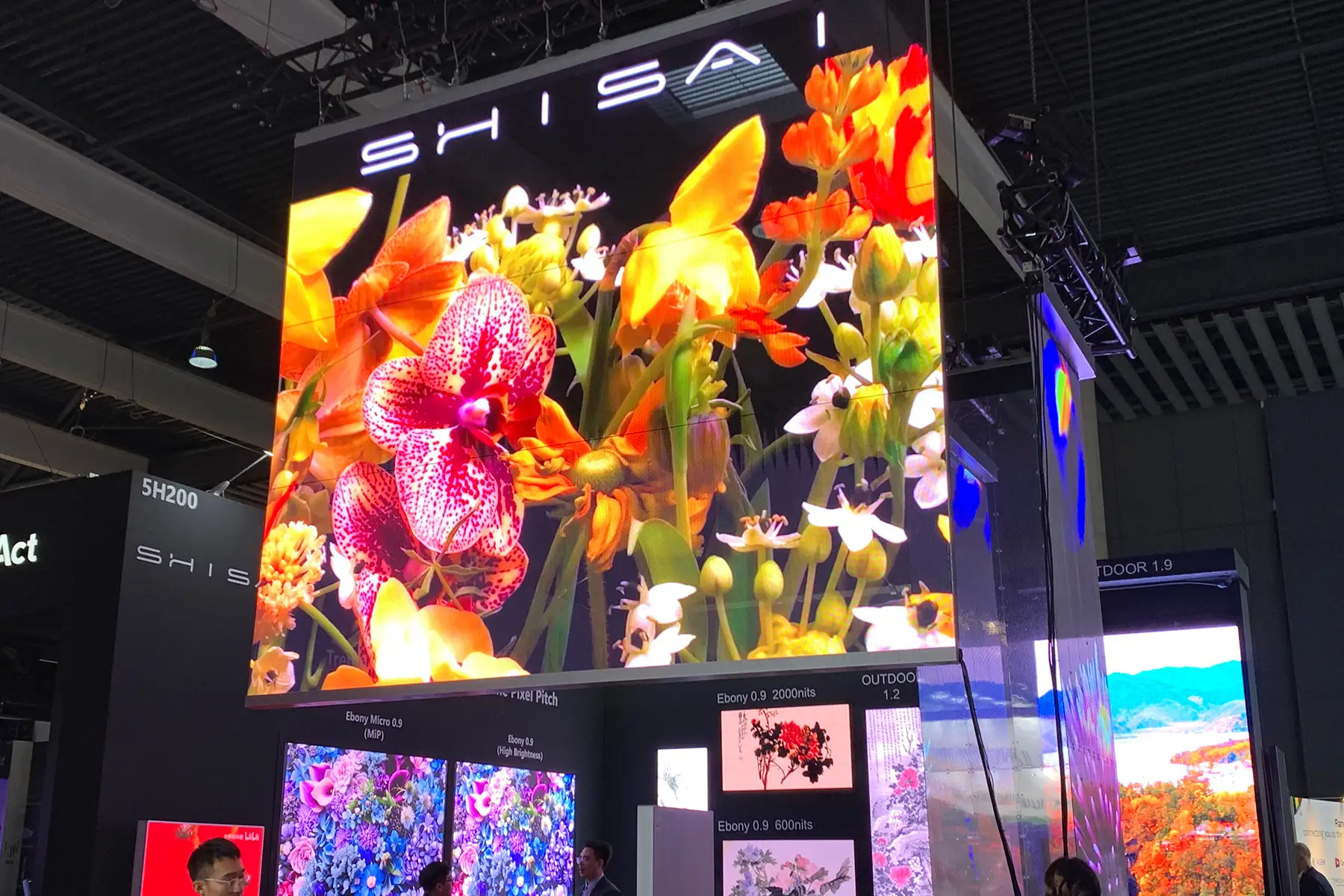SHISAI Shines at ISE 2025 Leading the Way in LED Visual Tech