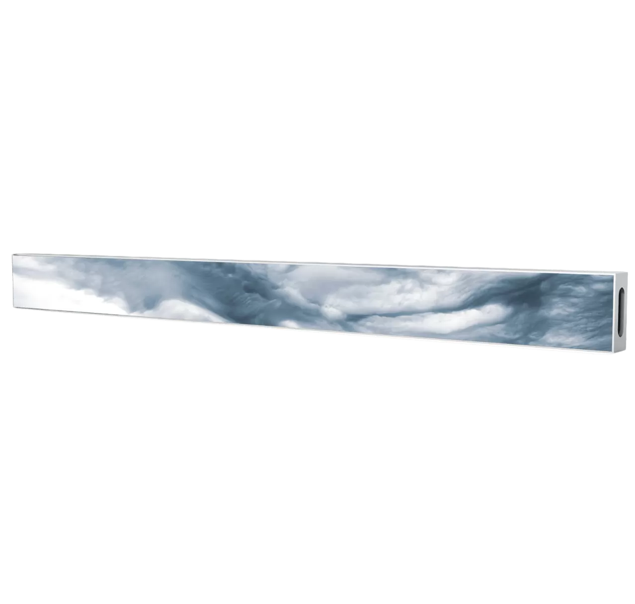 Led shelf banner