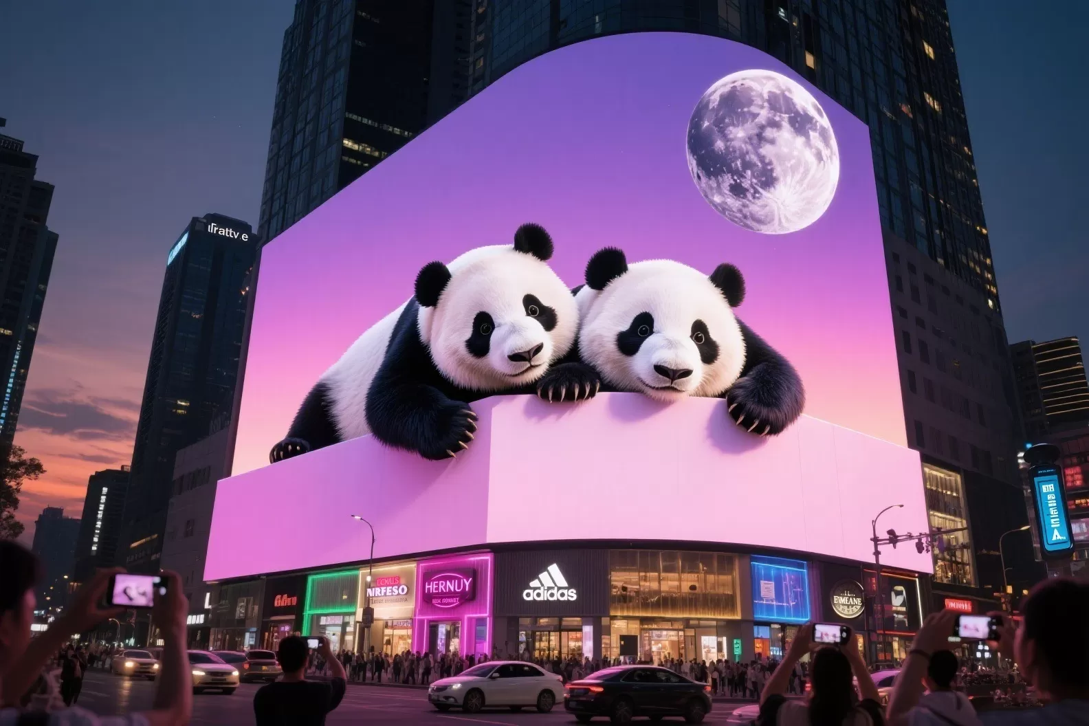 制作裸眼 3d led 屏幕图